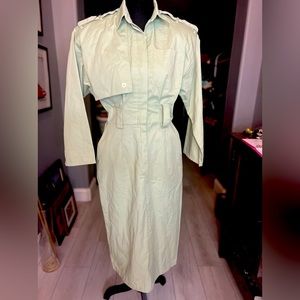 VINTAGE LERNER! Polyester Military Style Dress
